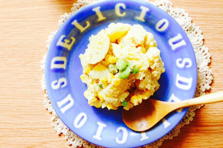 食材はたったの3つ!夏の疲れで元気が出ないあなたに!【じゃがまめコーンサラダの作り方】