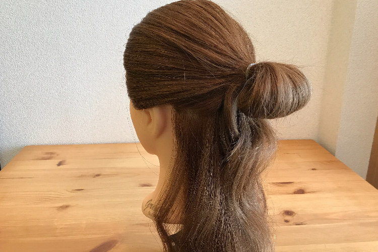 ヘアアレンジ方法