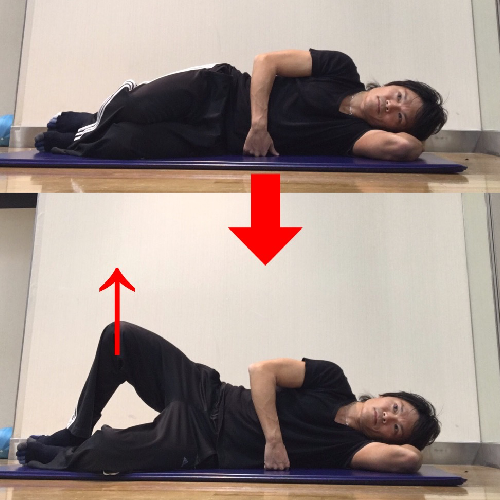 X脚改善エクササイズ