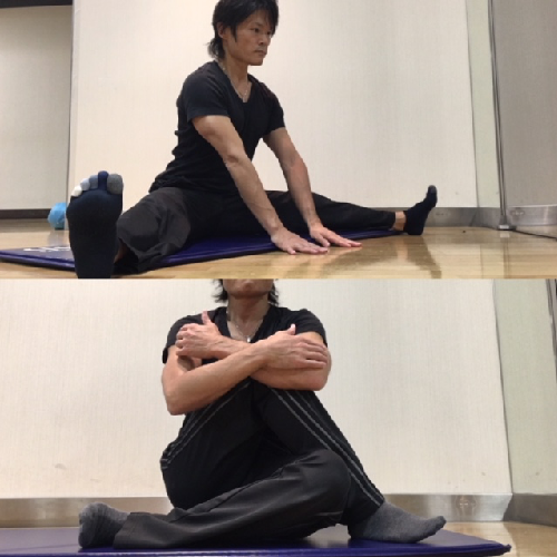 骨盤の左右のバランスを整えるストレッチ