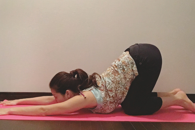 肩甲骨ストレッチ