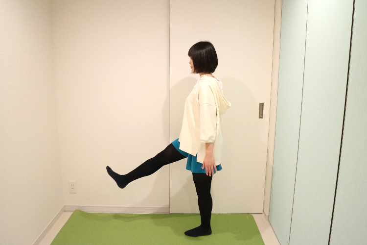 片足立ちトレーニング