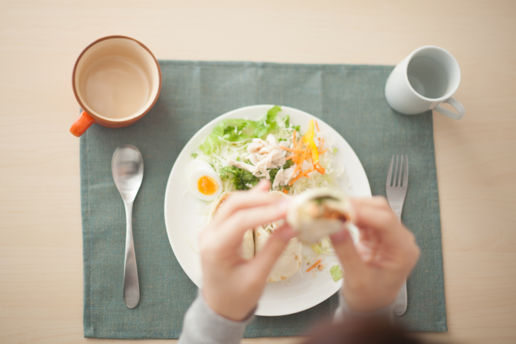 食事のバランスを取る