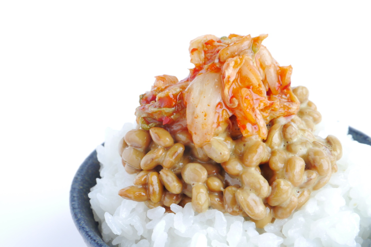 納豆+キムチ