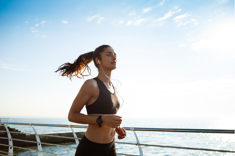 running