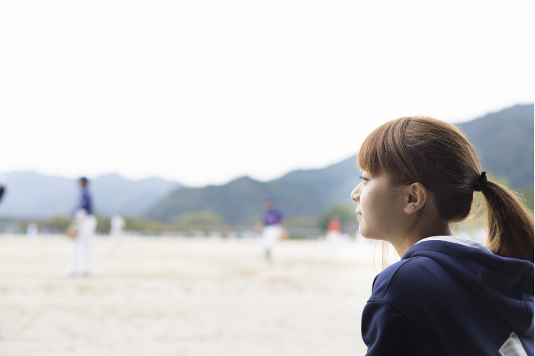 高校野球部の女子マネージャーのイメージ