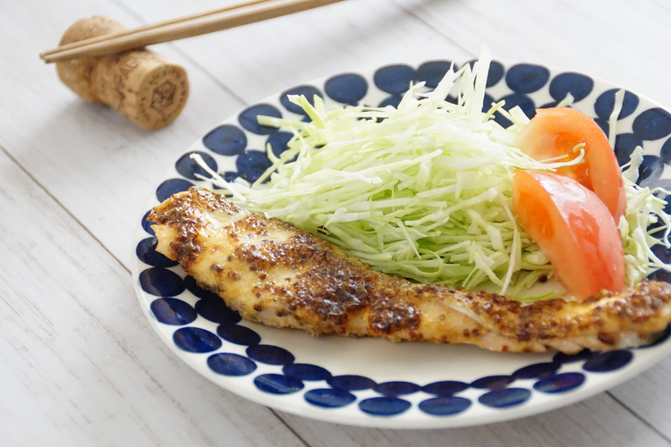 秋に摂りたい美容食材！トースターで楽々『鮭の和風マスタード焼き』♡