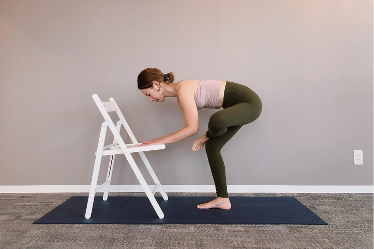 お尻のストレッチ