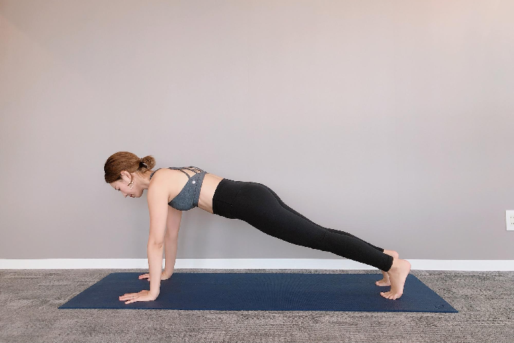 腕立て伏せの姿勢