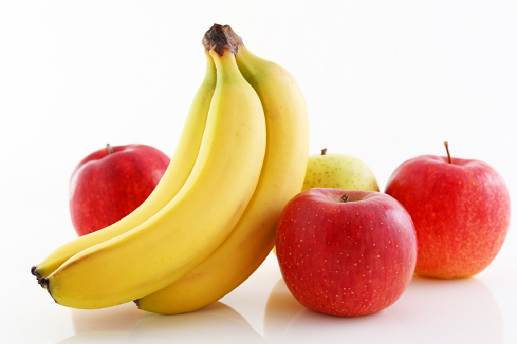 バナナとりんご