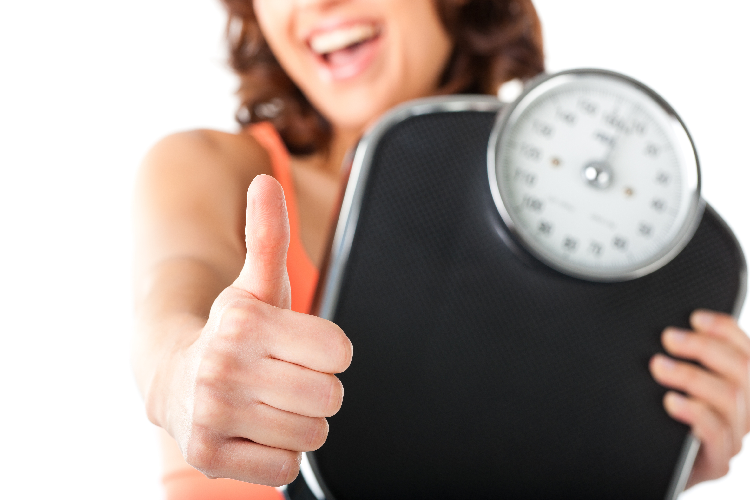 ダイエットに成功した女性