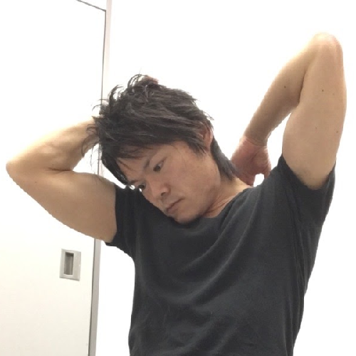 肩甲挙筋へのストレッチ