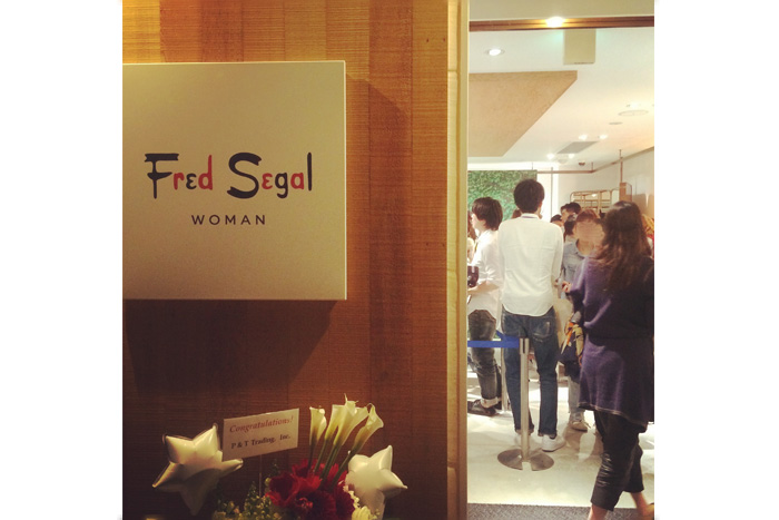 いざ、『FRED SEGAL OPEN』へ♪