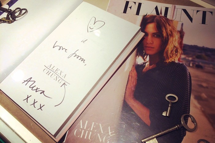 ALEXA CHUNG FOR AG 新作コレクション!!