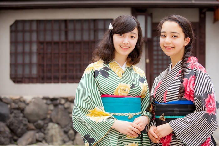 着物を着た女性のイメージ