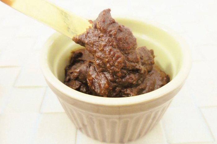 アボガドのチョコクリームのイメージ