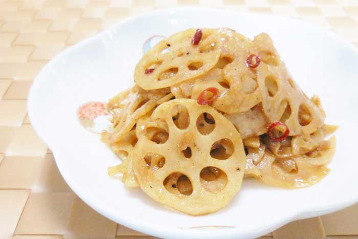 「れんこんのイタリア風きんぴら」のレシピを紹介します!