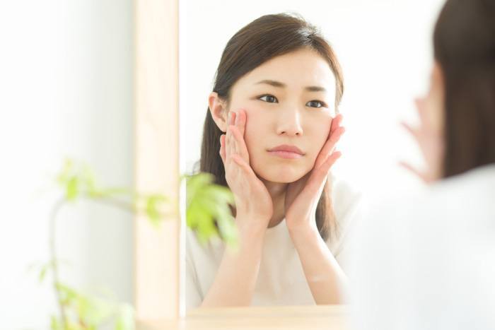 肌荒れのイメージ