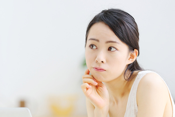 困り顔のイメージ