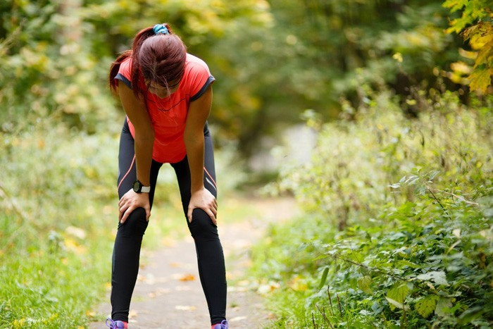 運動の疲れのイメージ