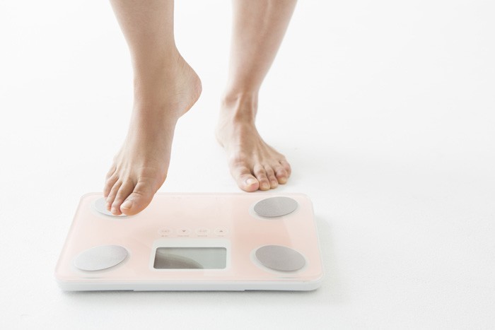 体重を測るイメージ