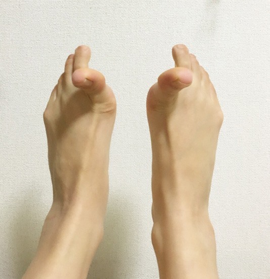 足指グーチョキパー体操のイメージ