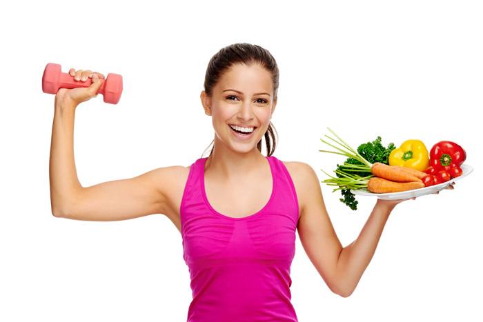 食事制限&運動の成功のイメージ