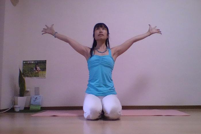 アンテナのポーズのイメージ