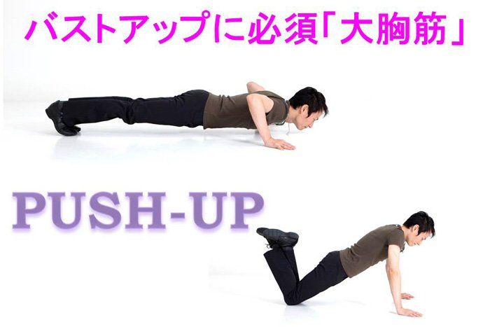 胸に効かせるPush-up