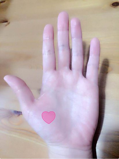 腎臓の反射区のイメージ