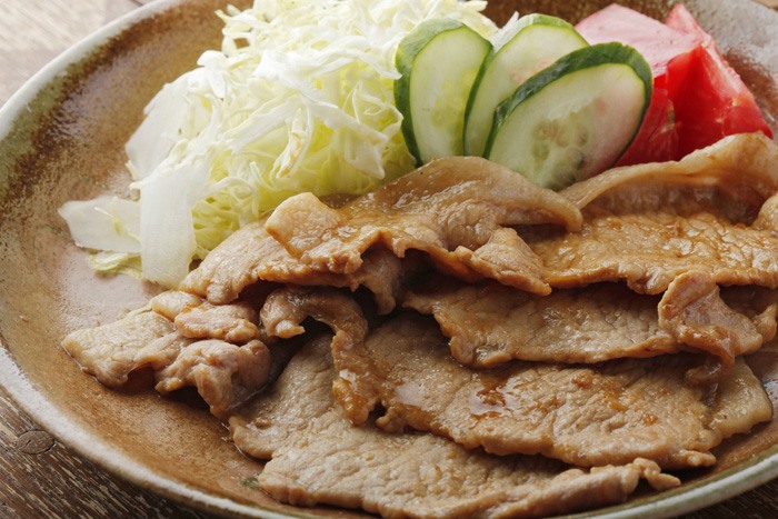 豚肉のしょうが焼き