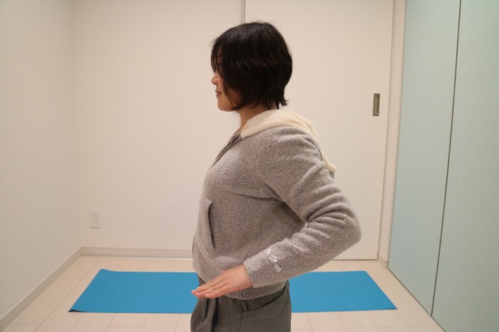 肩周りの筋肉をしなやかにするストレッチのイメージ