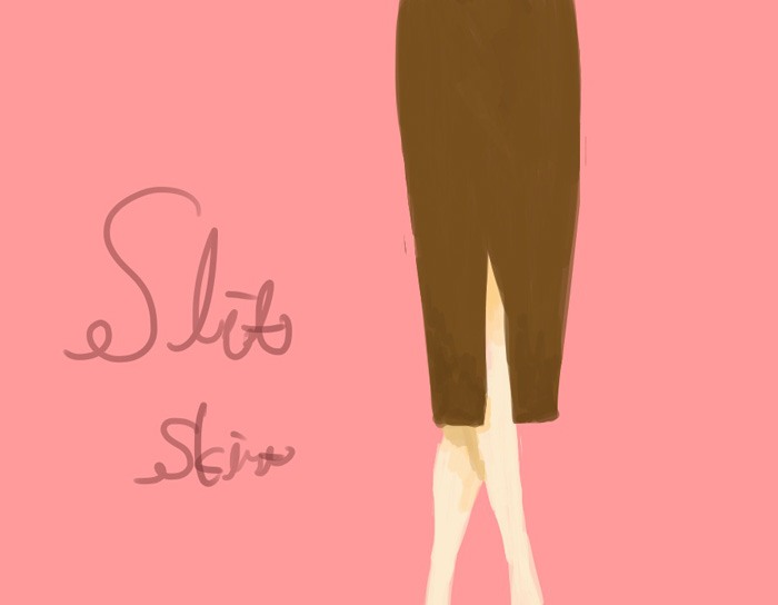 スリットスカート