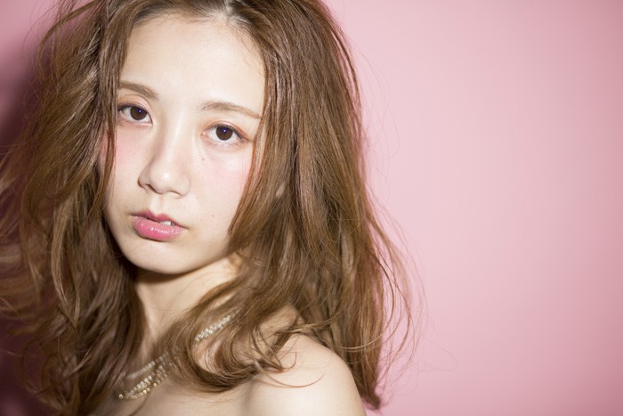 前髪があるヘアースタイルのイメージ