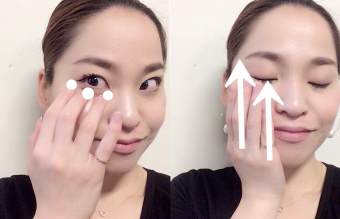 小顔フェイシャルマッサージ法　STEP5