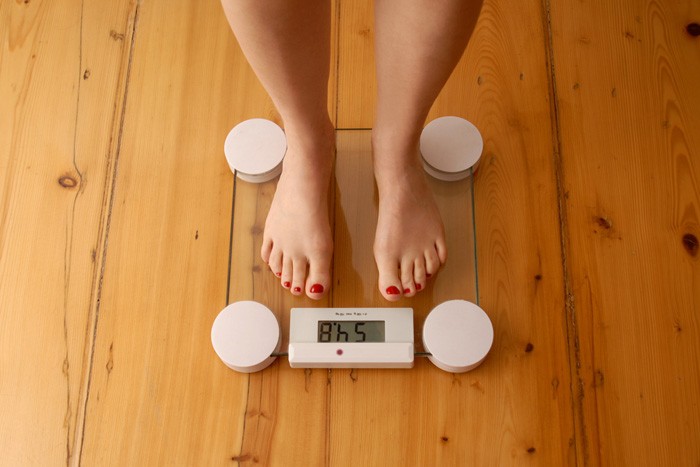 体重を計るイメージ