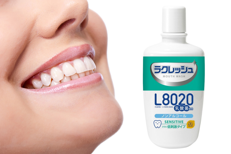 L8020乳酸菌でお口すっきり!口臭予防のマウスウォッシュをプレゼント