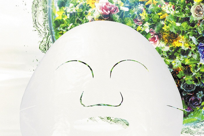 植物エッセンスの濃密シートマスク