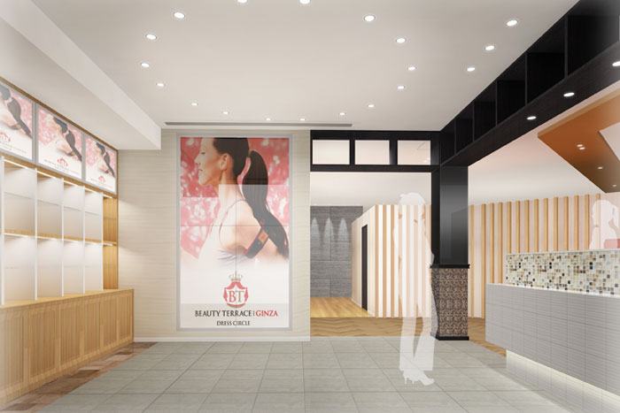 BEAUTY TERRACE GINZA-DRESS CIRCLEの内観イメージ